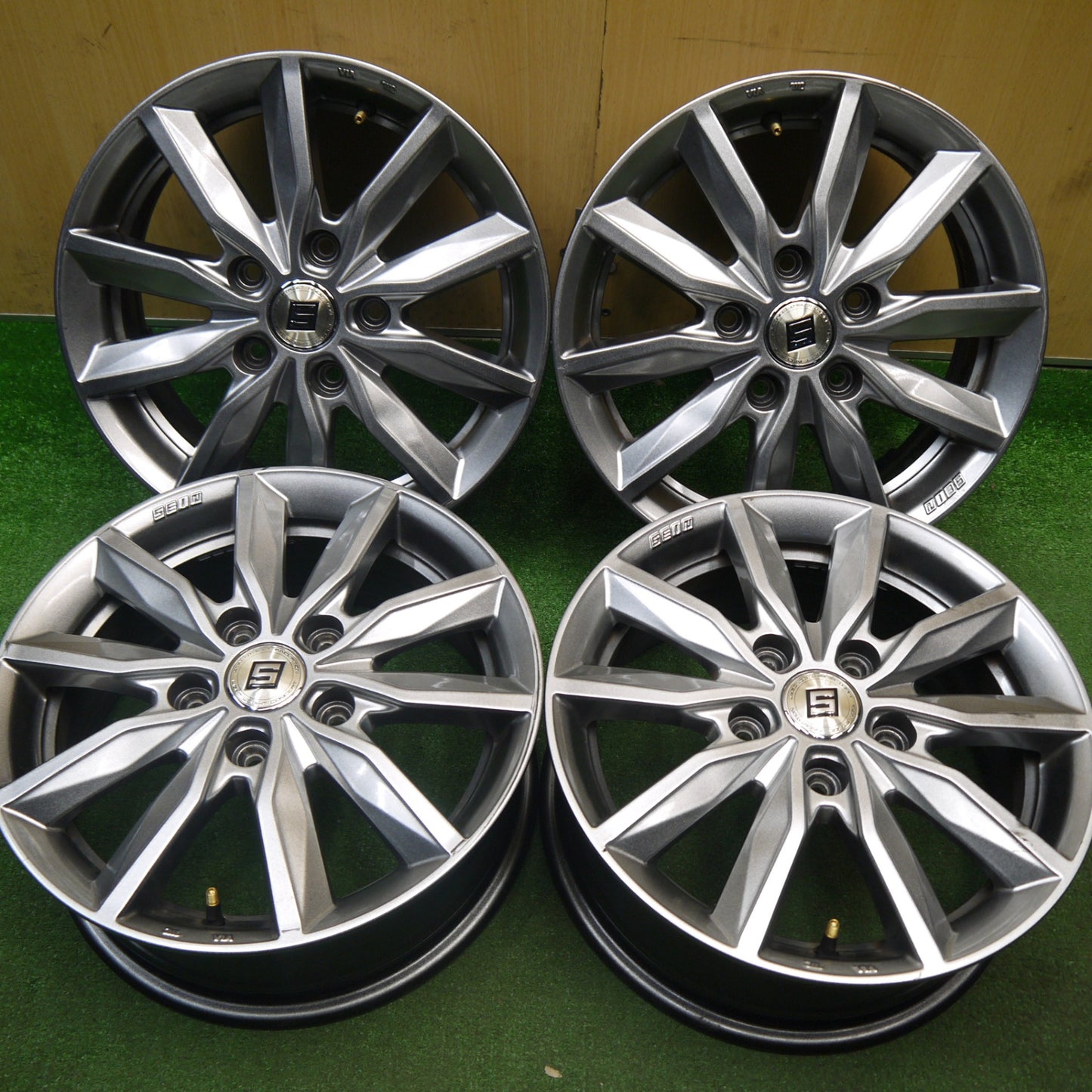 4本価格★SEIN SV ザイン 15インチ ホイール 15×6J PCD114.3/5H★6010905Hホ