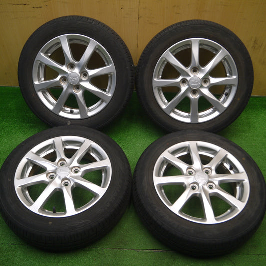 [送料無料] 4本価格★ダイハツ タント 純正 155/65R14 ダンロップ エナセーブ EC204 14インチ PCD100/4H★4110504Hノ
