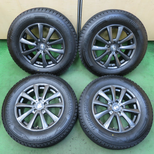 バリ溝！23年！キレイ！9.5分★アウディ 等 235/65R17 スタッドレス ブリヂストン ブリザック DM-V3 Team Sparco チームスパルコ 17インチ PCD112/5H★5090403イス
