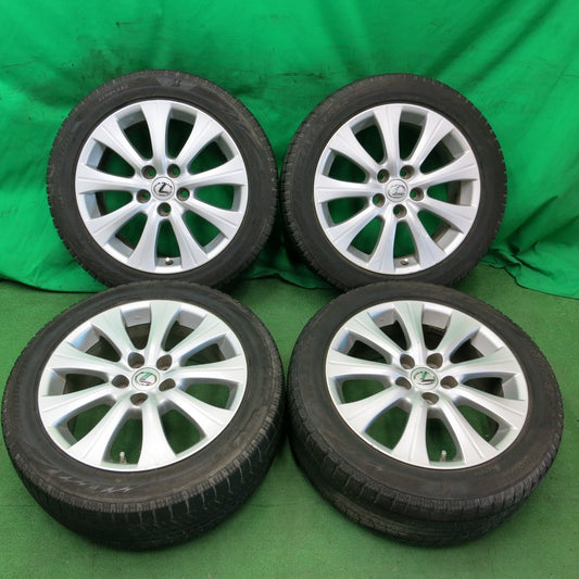 *送料無料* センサー付★レクサス RC300h GS300h 純正 225/50R17 スタッドレス ブリヂストン ブリザック VRX2 17インチ PCD114.3/5H★4052904ナス