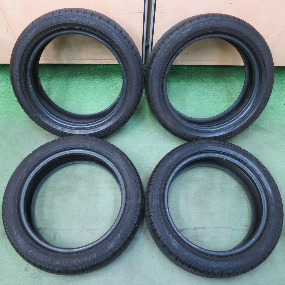 バリ溝！24年！9.5分★165/55R15 ダンロップ エナセーブ EC300+ タイヤ 15インチ 軽サイズ ピクシスジョイ ピクシスメガ 等★6061806イノタ