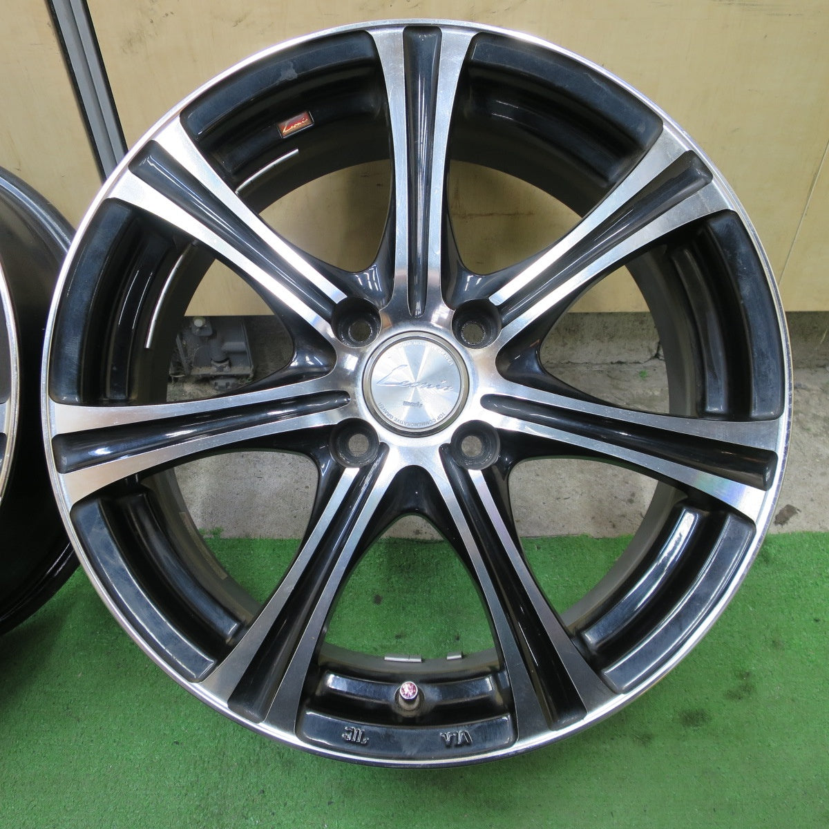 4本価格★Leonis KH weds 16インチ ホイール レオニス ウェッズ 16×6J PCD100/4H★6061302NGホ