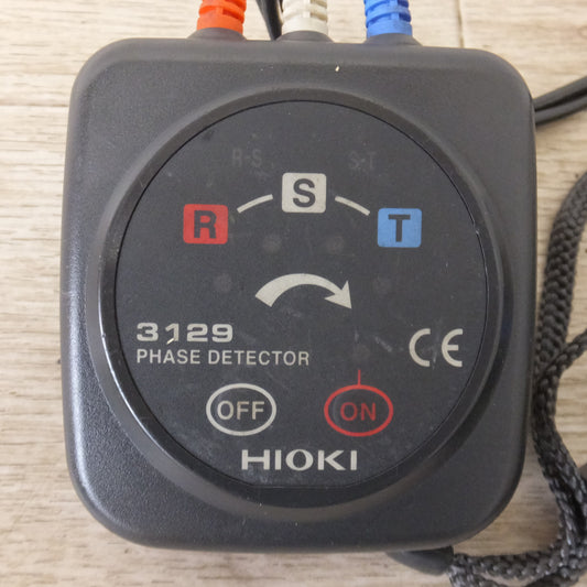 ★日置電機 HIOKI 検相器 PHASE DETECTOR 3129　～70-600V CATIII ～600V★