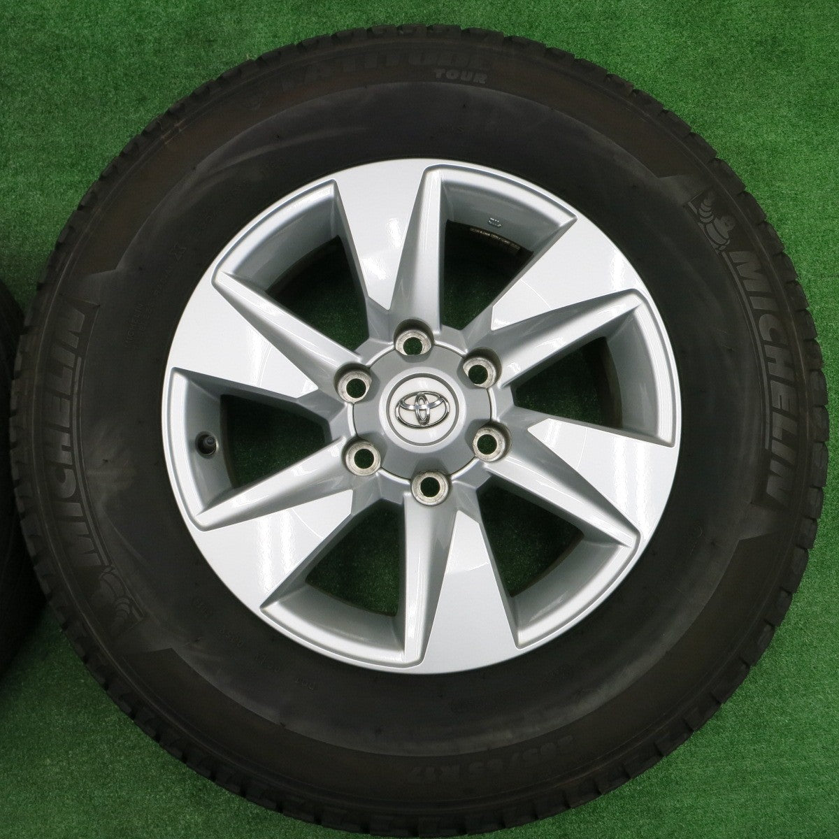 [送料無料] キレイ★トヨタ 150系 ランクル プラド 純正 265/65R17 ミシュラン LATITUDE TOUR 17インチ PCD139.7/6H★4091802NJノ