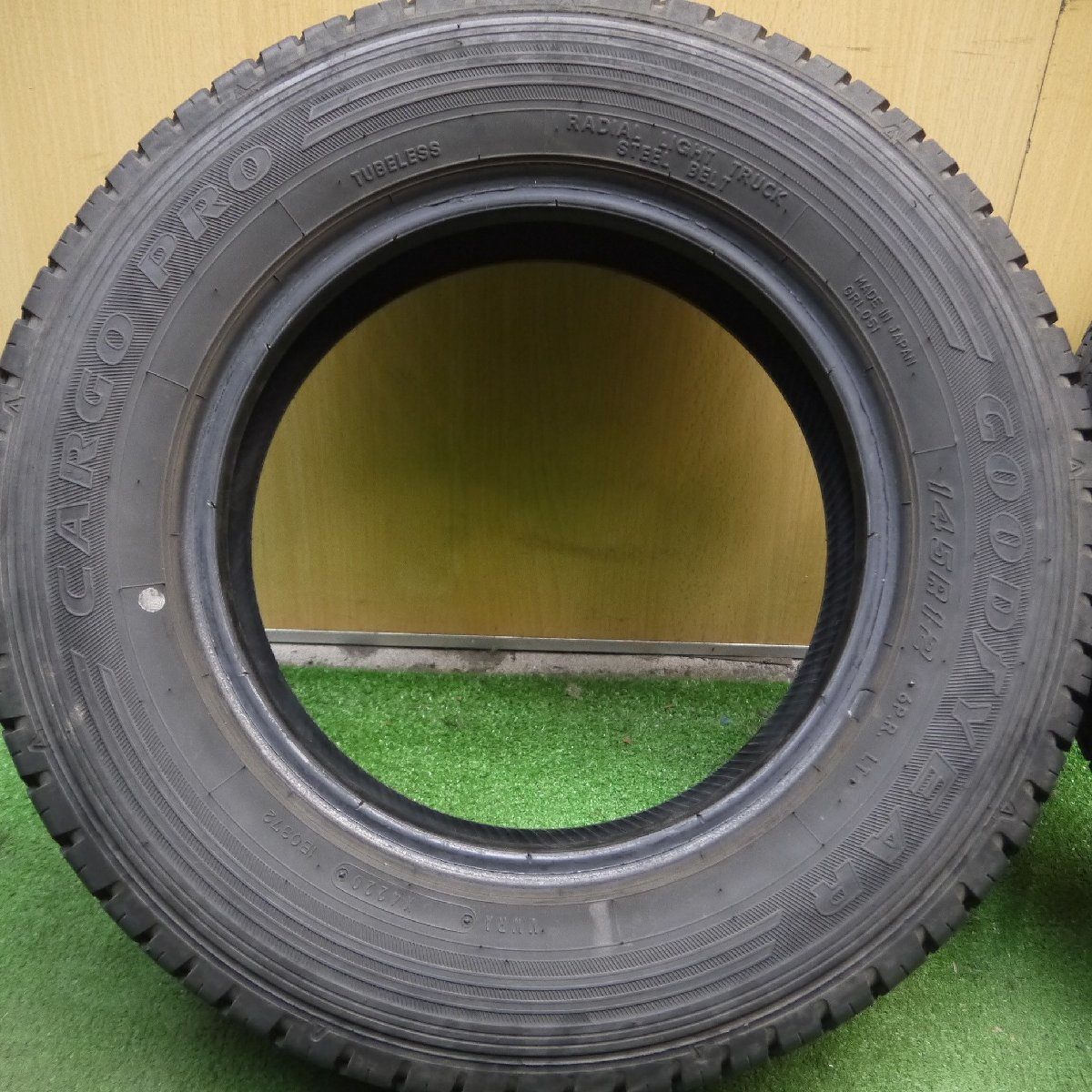 4本価格！20年★145R12 6PR グッドイヤー CARGO PRO タイヤ 12インチ 軽 トラック 軽 バン 等★3121511Hノタ