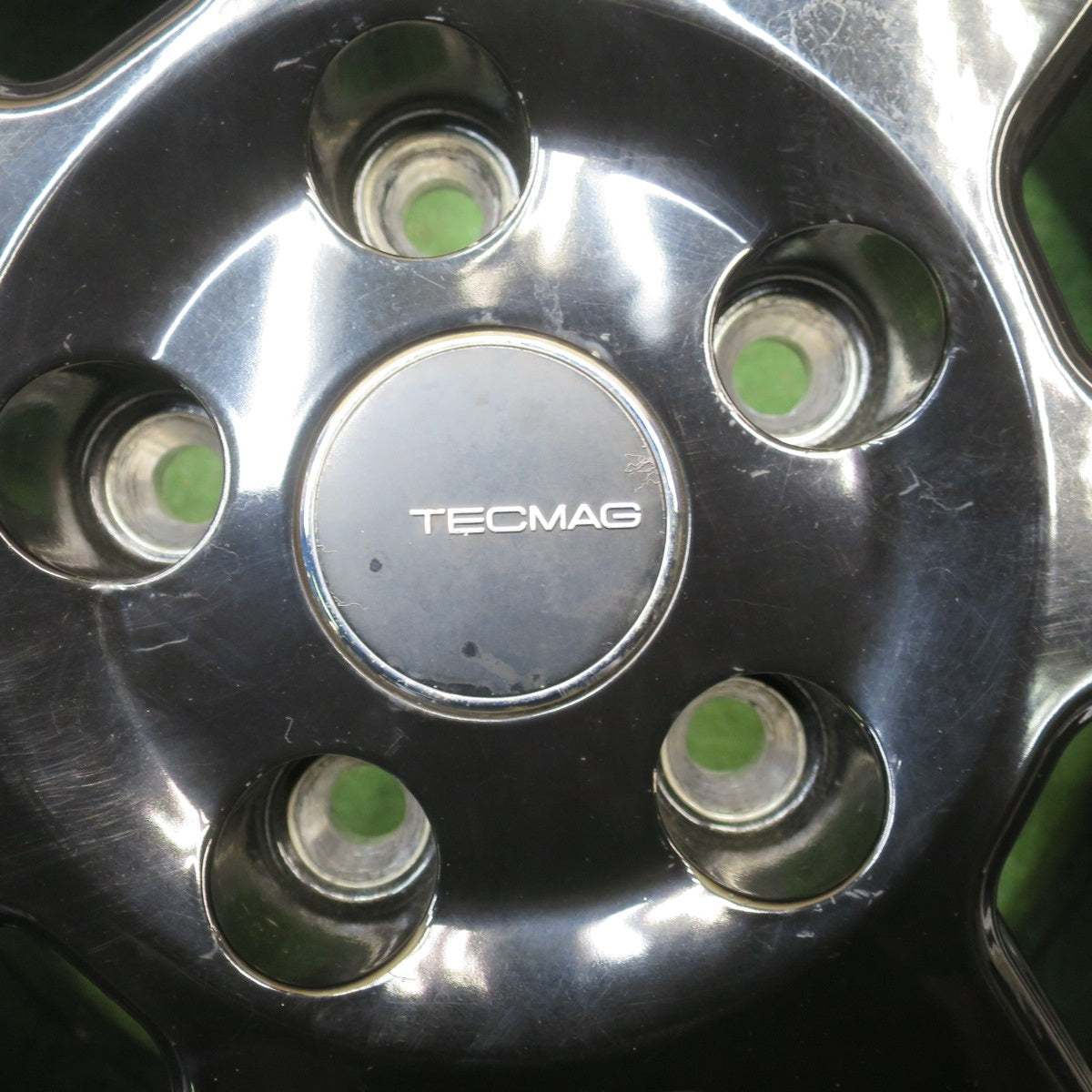 バリ溝！キレイ！9.5分★BMW 等 TECMAG Type 207R 225/60R16 スタッドレス ダンロップ ウインターマックス WM01 テクマグ タイプ 207R 16インチ PCD112/5H★6021006NJス