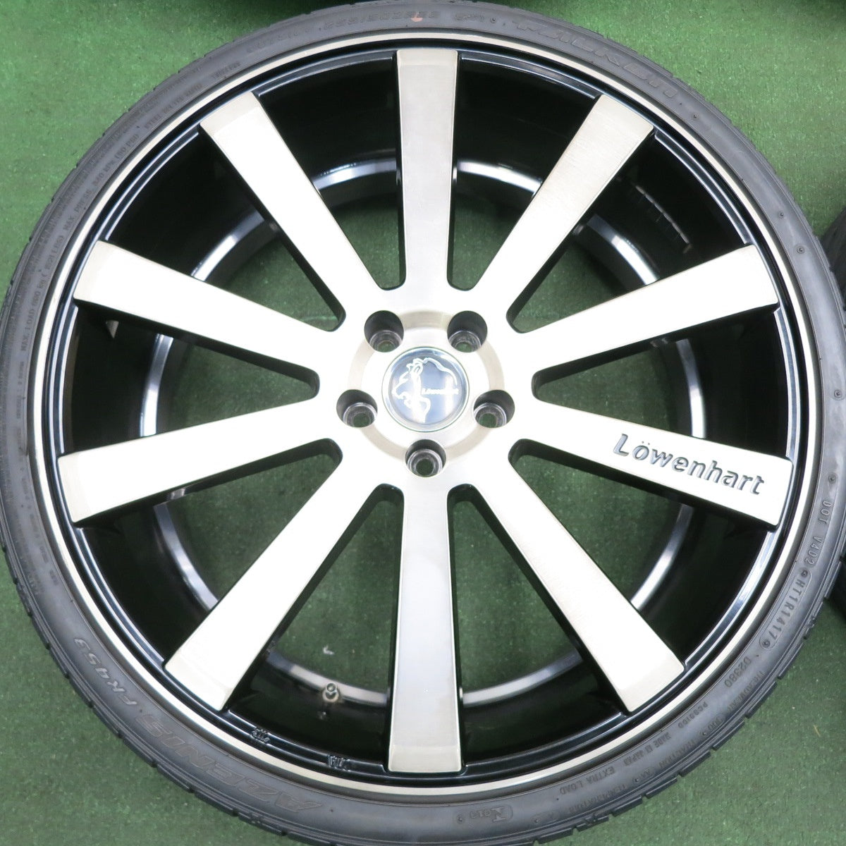 *送料無料* 4本価格★Lowenhart LW10 ENKEI 255/30R22 ファルケン アゼニス FK453 レーベンハート 22インチ エンケイ PCD114.3/5H★4042016HAノ