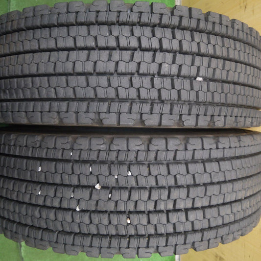 バリ溝！22年！★バリ溝！22年！9分★トラック タイヤ 265/70R19.5 140/138J スタッドレス ブリヂストン W900 19.5インチ★3052910クスタ