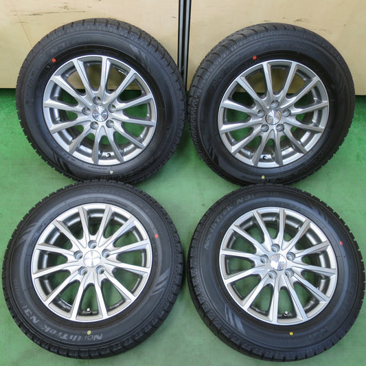 超バリ溝！21年！キレイ！ほぼ10分★プリウス 等 195/65R15 スタッドレス オートバックス ノーストレック N3i LEBEN レーベン 15インチ PCD100/5H★5053001イス