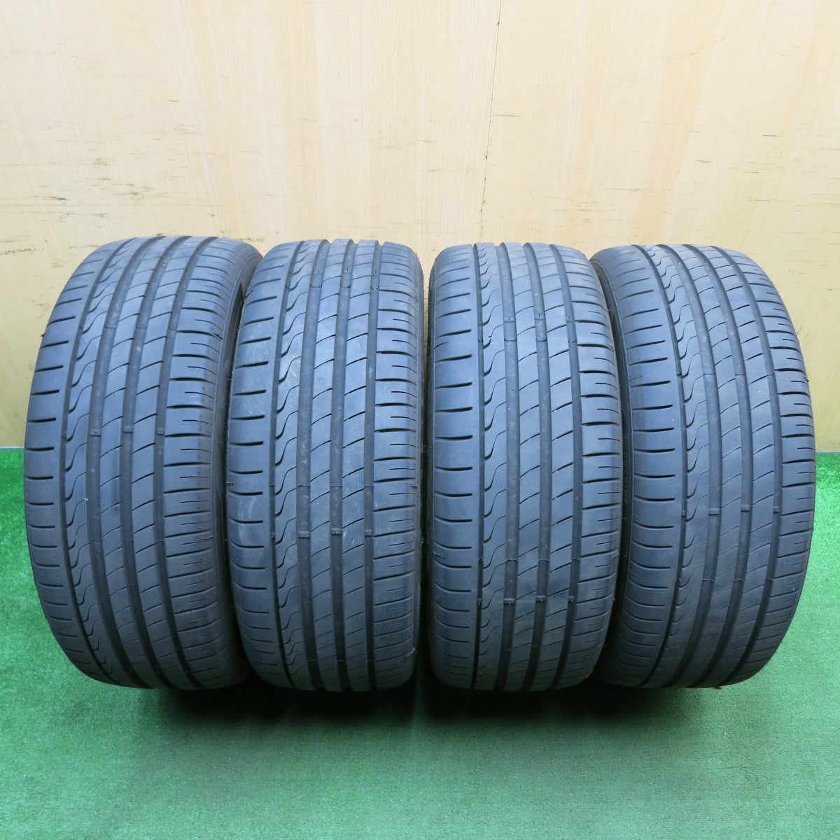 バリ溝！24年！9分★BMW 等 MAK LUFT FF 245/45R18 ミネルバ ラジアル F205 18インチ PCD112/5H★5042202TNノ