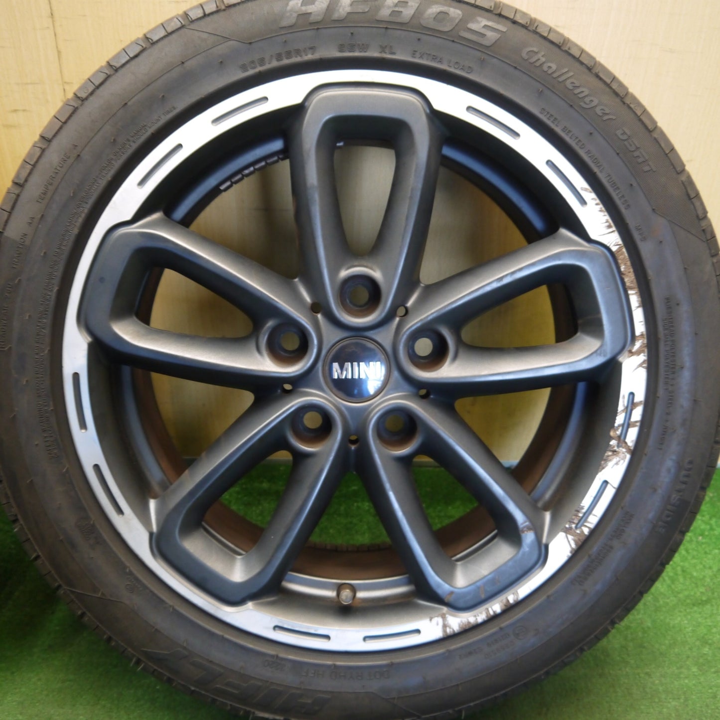 4本価格★MINI ミニ クロスオーバー 純正 205/55R17 ハイフライ HF805 17インチ PCD120/5H★6051809Hノ