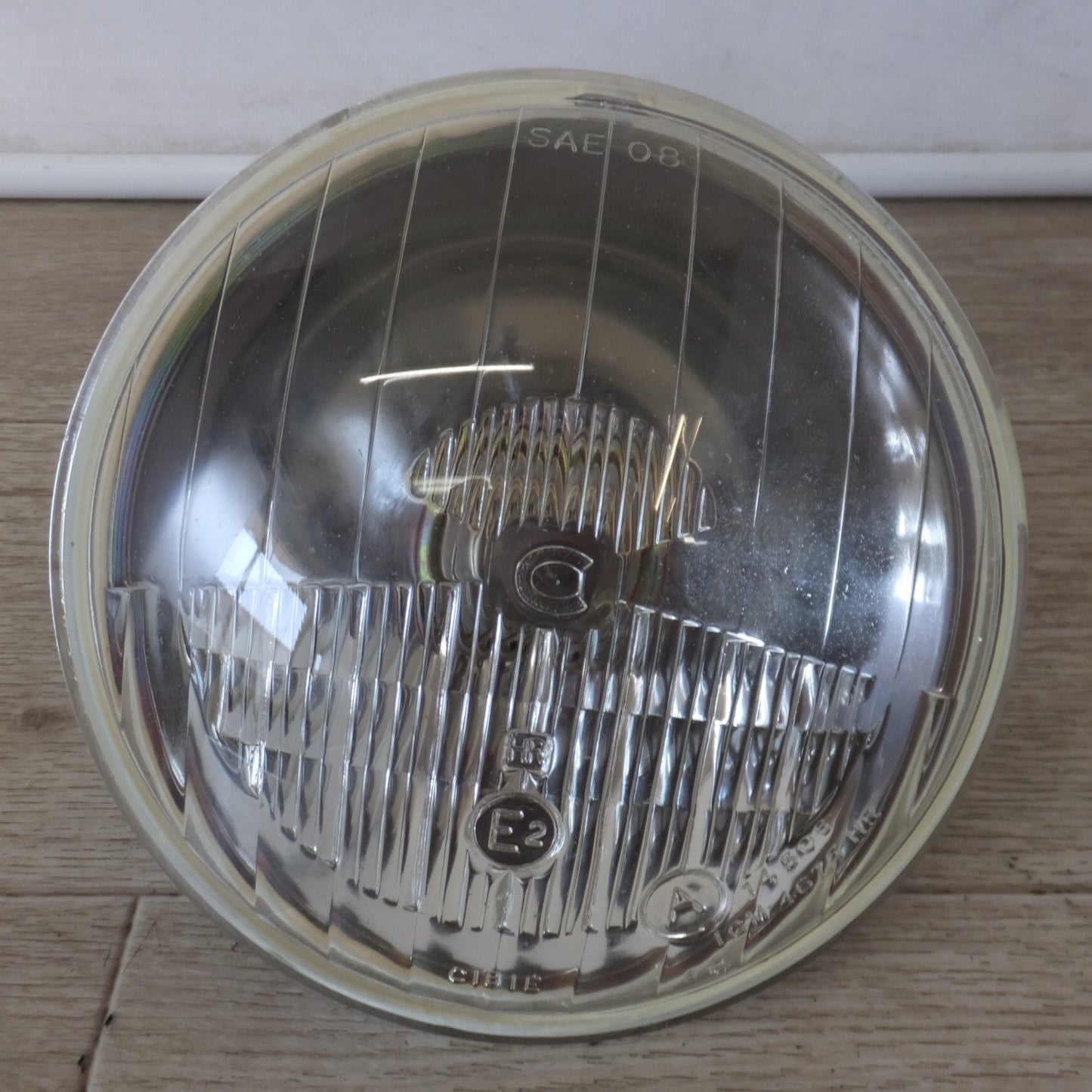 現状品★シビエ CIBIE 丸型 凸レンズ ヘッドライト 14506 2個 セット　旧車 当時物 希少 レトロ★ [送料無料]