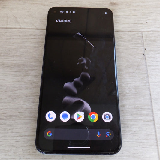 [送料無料] ★グーグル Google Pixel5　Androidバージョン 14　au KDDI 判定 ○★