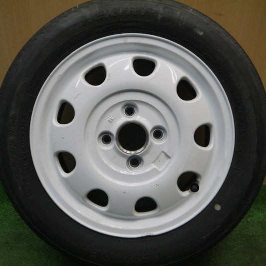 1本価格！22年★スズキ アルト ラパン ショコラ 純正 155/65R14 ブリヂストン ネクストリー エコピア 14インチ PCD100/4H★6031712Hノ