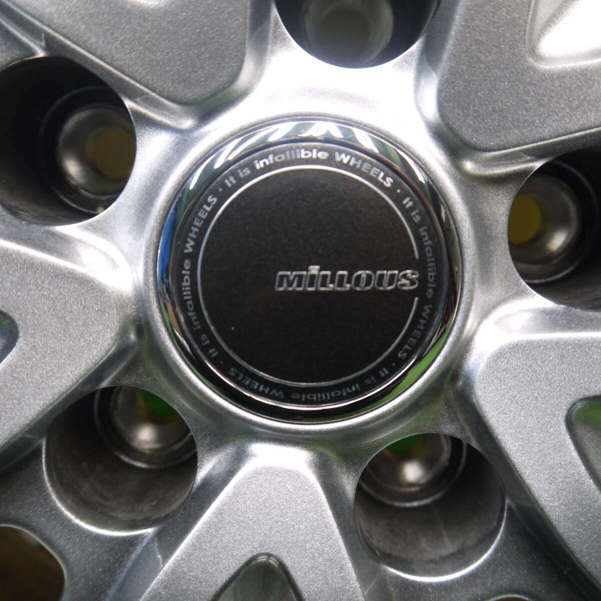 バリ溝 23年 綺麗 ほぼ10分★スタッドレス 205/55R16 ヨコハマ アイスガード iG60 MiLLOUS ミルアス PCD114.3/5H★5031802Hス