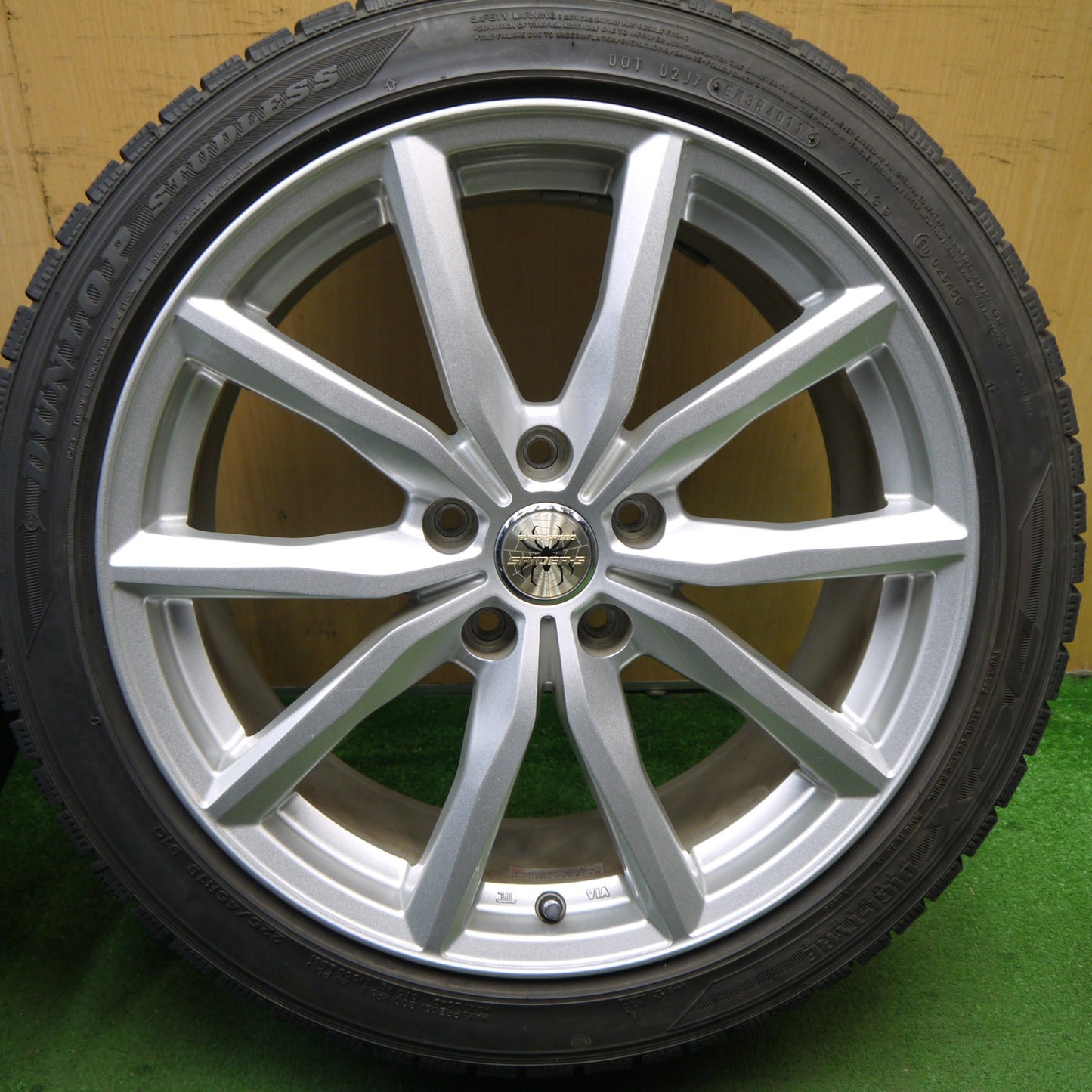 4本価格★スタッドレス 225/45R18 ダンロップ DSX EURO SPEED SPIDER-S ユーロスピード 18インチ PCD114.3/5H★5060307Hス