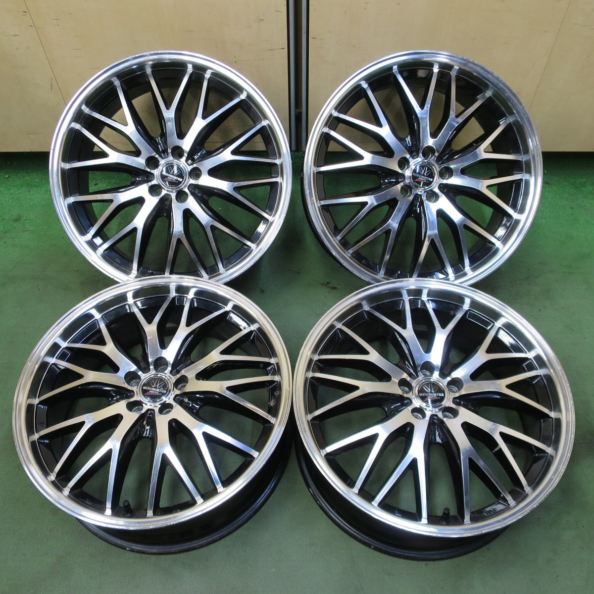 4本価格★LOXARNY MULTI FORCHETTAⅡ SP Spector BADX 19インチ ホイール ロクサーニ マルチフォルケッタ2 19×7.5J PCD100/5H★6072901NGホ