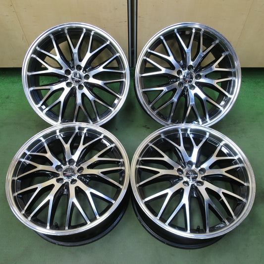 4本価格★LOXARNY MULTI FORCHETTAⅡ SP Spector BADX 19インチ ホイール ロクサーニ マルチフォルケッタ2 19×7.5J PCD100/5H★6072901NGホ