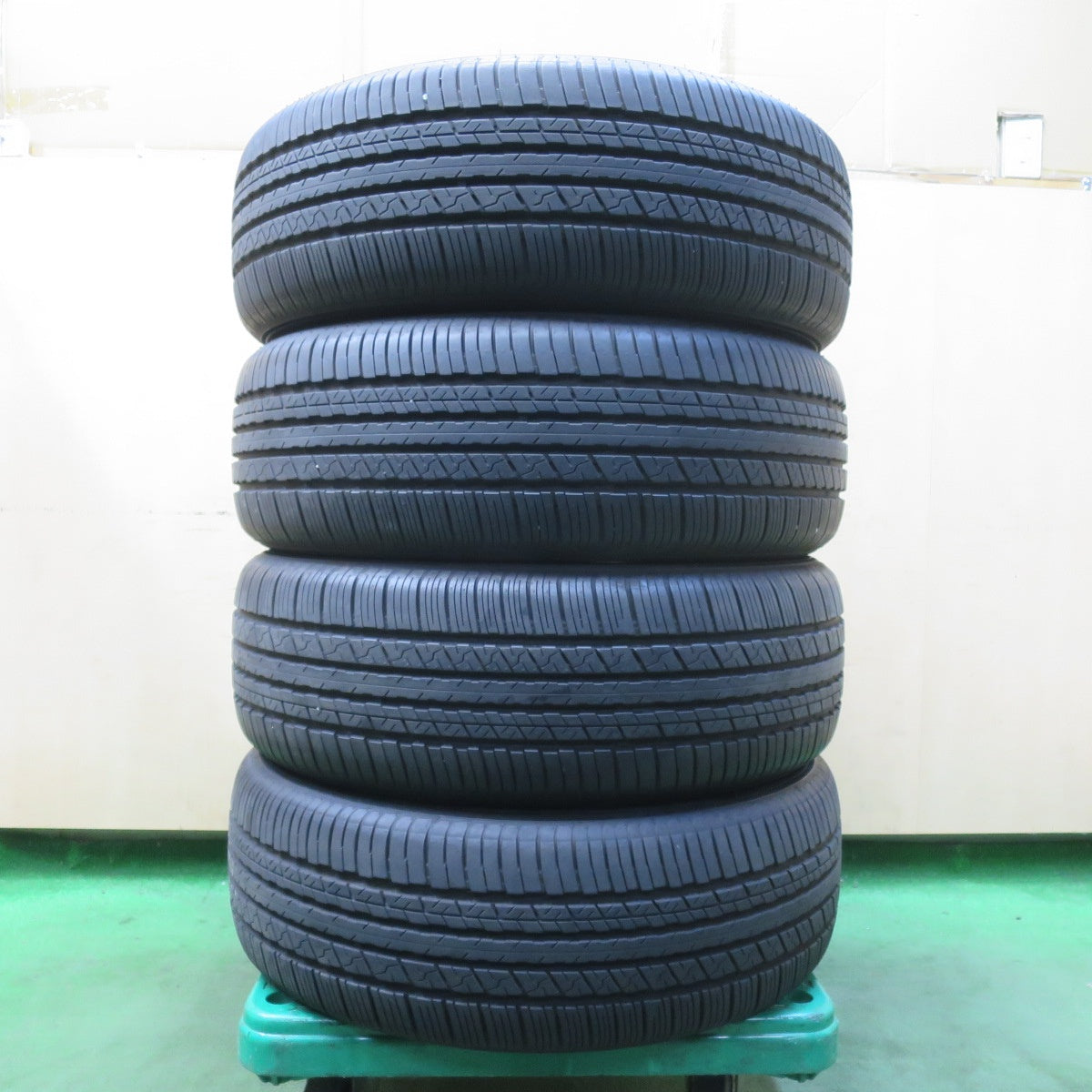 新車外し！25年★225/55R18 ファルケン ZIEX ZE001 A/S タイヤ 18インチ フォレスター クロストレック エルグランド 等★5121705イノタ