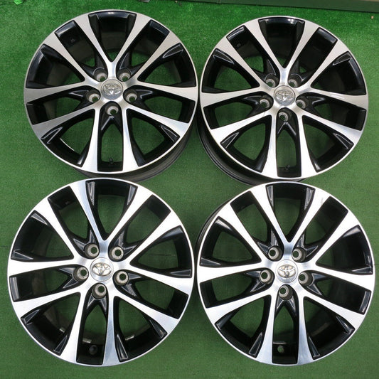 4本価格★トヨタ 50系 エスティマ アエラス 純正 ホイール 18インチ 18×7J PCD114.3/5H★5011206HAホ