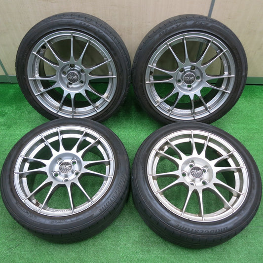 [送料無料] 4本価格★ワーゲン ポロ等 O・Z RACING ウルトラレッジェーラ 205/45R16 ブリヂストン プレイズ PX OZ PCD100/5H★4092302HAノ