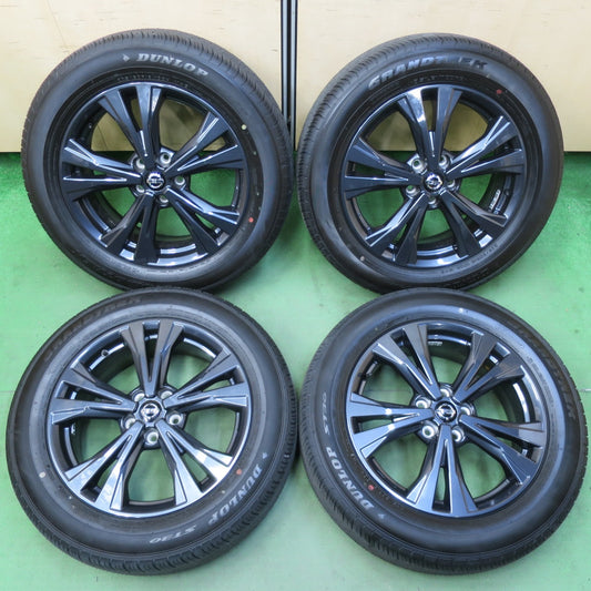 新車外し！21年★日産 T32 エクストレイル 純正 225/60R18 ダンロップ ST30 グラントレック 18インチ PCD114.3/5H★5052906イノ