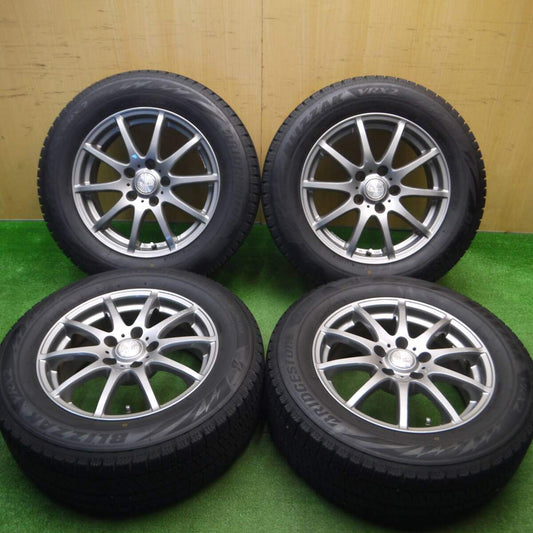 バリ溝！21年！キレイ！9.5分★スタッドレス 215/60R16 ブリヂストン ブリザック VRX2 DILETTO ディレット 16インチ PCD114.3/5H★5011513Hス