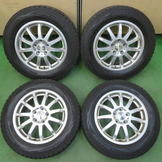 4本価格★ワーゲン 等 C-WORKS MS-1 215/60R16 スタッドレス ダンロップ ウインターマックス WM01 Cワークス 16インチ PCD112/5H★5050504イス