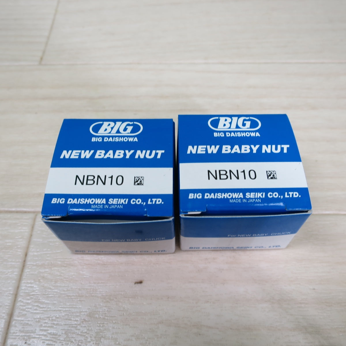 ●複数在庫有●[送料無料] 未使用！2点まとめ売り☆BIG 大昭和精機 ニュー ベビー ナット NBN10 ニュー ベビー チャック 用 パーツ☆