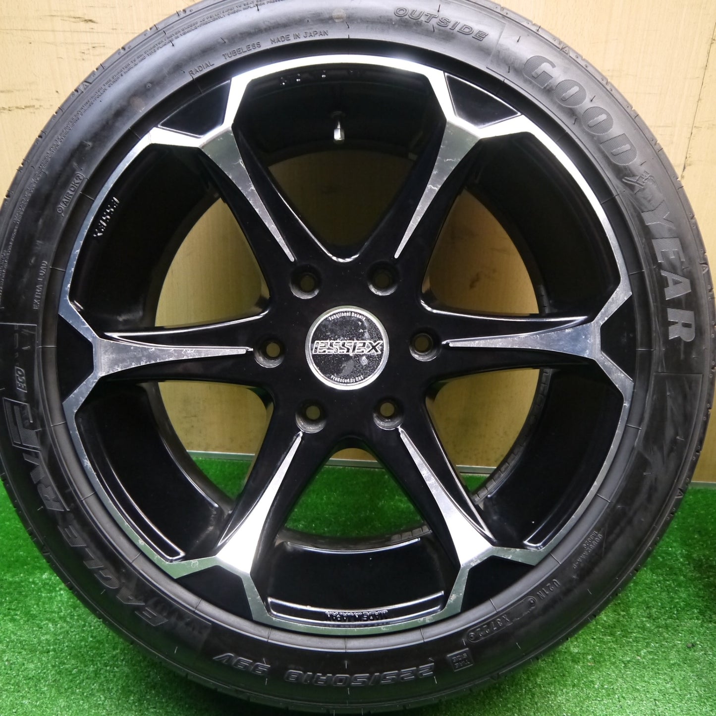 4本価格！22年★ESSEX CRS 225/50R18 グッドイヤー イーグル RVF ECO エセックス 18インチ PCD139.7/6H★5110506Hノ