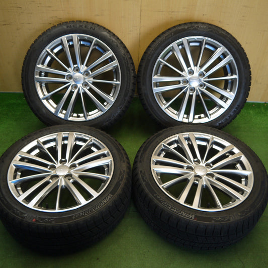 バリ溝！24年！9.5分★スバル GP インプレッサ 純正 205/50R17 スタッドレス ネクセン ウィンガード ice2 17インチ PCD100/5H★6060902Hス
