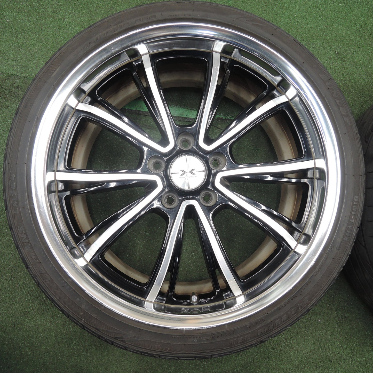 *送料無料* 4本価格★245/35R19 MAVERICK マーベリック 210S ダンロップ LE MANS LM704 19インチ PCD114.3/5H★4030413NJノ