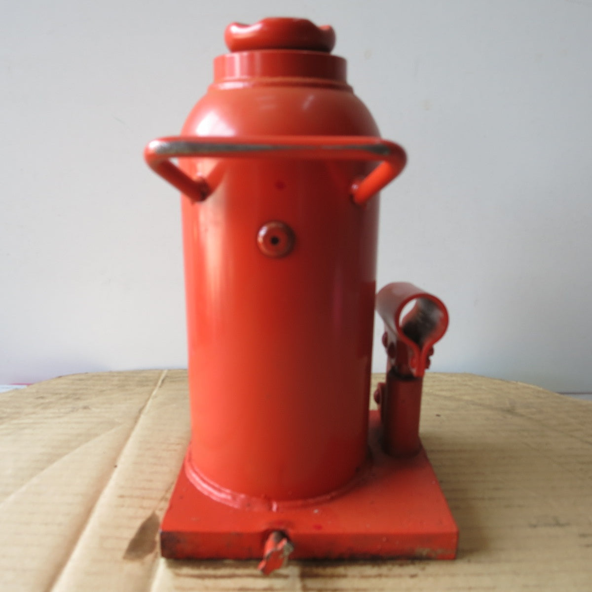 [送料無料] ◆マサダ 油圧 ジャッキ HP-15N 工具 15TON 15ton 15トン 15000kg 油圧式 オイル だるま ダルマ 車載 自動車 点検 整備⑧◆