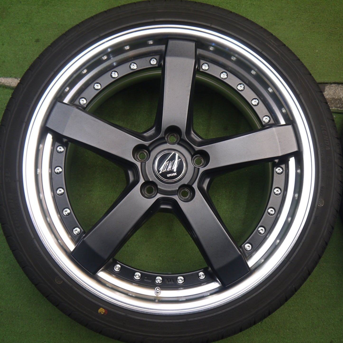 バリ溝！23年！キレイ！9分★WORK ZEAST ST2 ZE2 225/40R19 245/35R19 ケンダ KR32 Kuavela SL マックストレック MAXIMUS M1 ワーク ジースト PCD114.3/5H★5071401Hノ