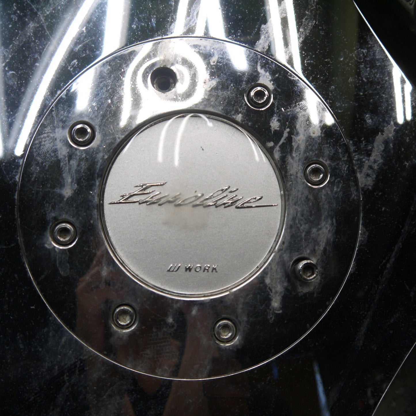 2本価格★WORK Euroline 17インチ ホイール ワーク ユーロライン 17×8.5JJ PCD100/4H 5H マルチ★5100702Hホ