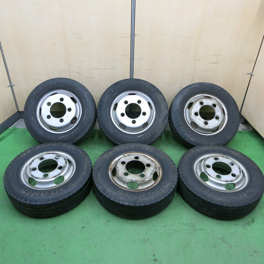 6本価格★トラック タイヤ 195/75R15 109/107L ブリヂストン デュラビス R205 TOPY スチール DURAVIS PCD203.2/5H★5031502ナノ