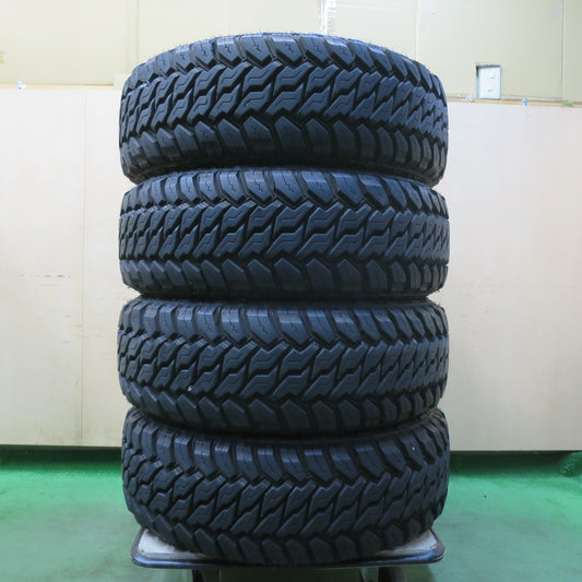 バリ溝！22年！9.5分★235/70R16 104/101Q モンスタ マッドウォーリアー ホワイトレター MONSTA MUD WARRIOR 16インチ デリカD5 エクストレイル RAV4 等★5112804イノタ