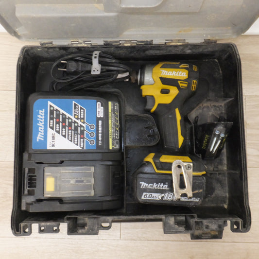 [送料無料] ★マキタ 充電式インパクトドライバ TD173D　バッテリ BL1860B　充電器 DC18RC T　セット★