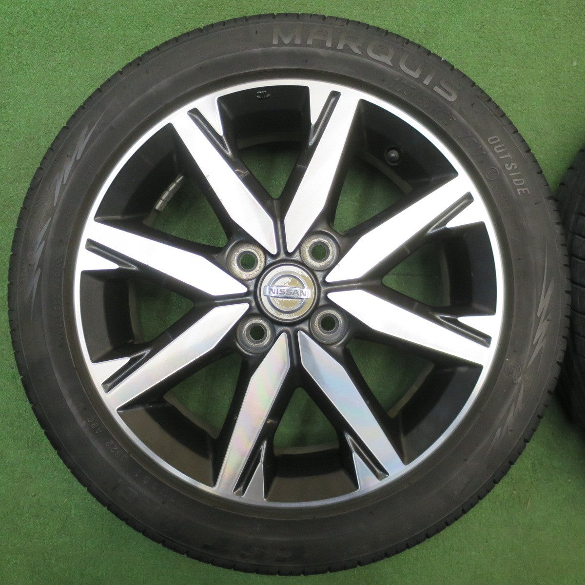 バリ溝！23年！9.5分★日産 デイズ ルークス 純正 165/55R15 マーキス CST MR61 15インチ PCD100/4H★6032503NJノ