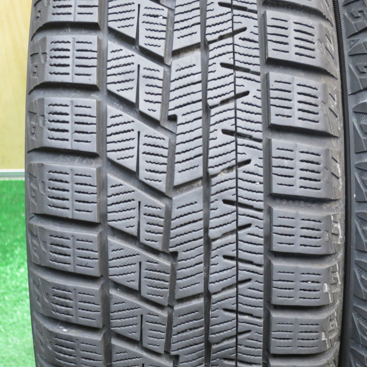 バリ溝！キレイ！9分★スタッドレス 165/50R15 ヨコハマ アイスガード iG60 G.speed Gスピード 15インチ 軽サイズ コペン 等 PCD100/4H★6051803NJス