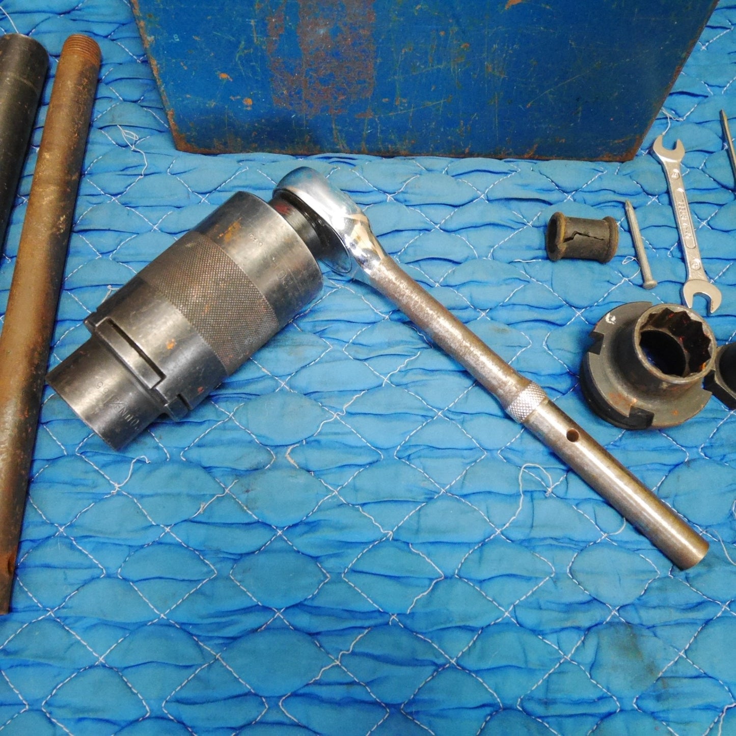 [送料無料] 付属品 ケース 付き☆TONE 前田金属工業 手動 シャー レンチ S-20H ハンド ツール 工具 トネ 現状品☆