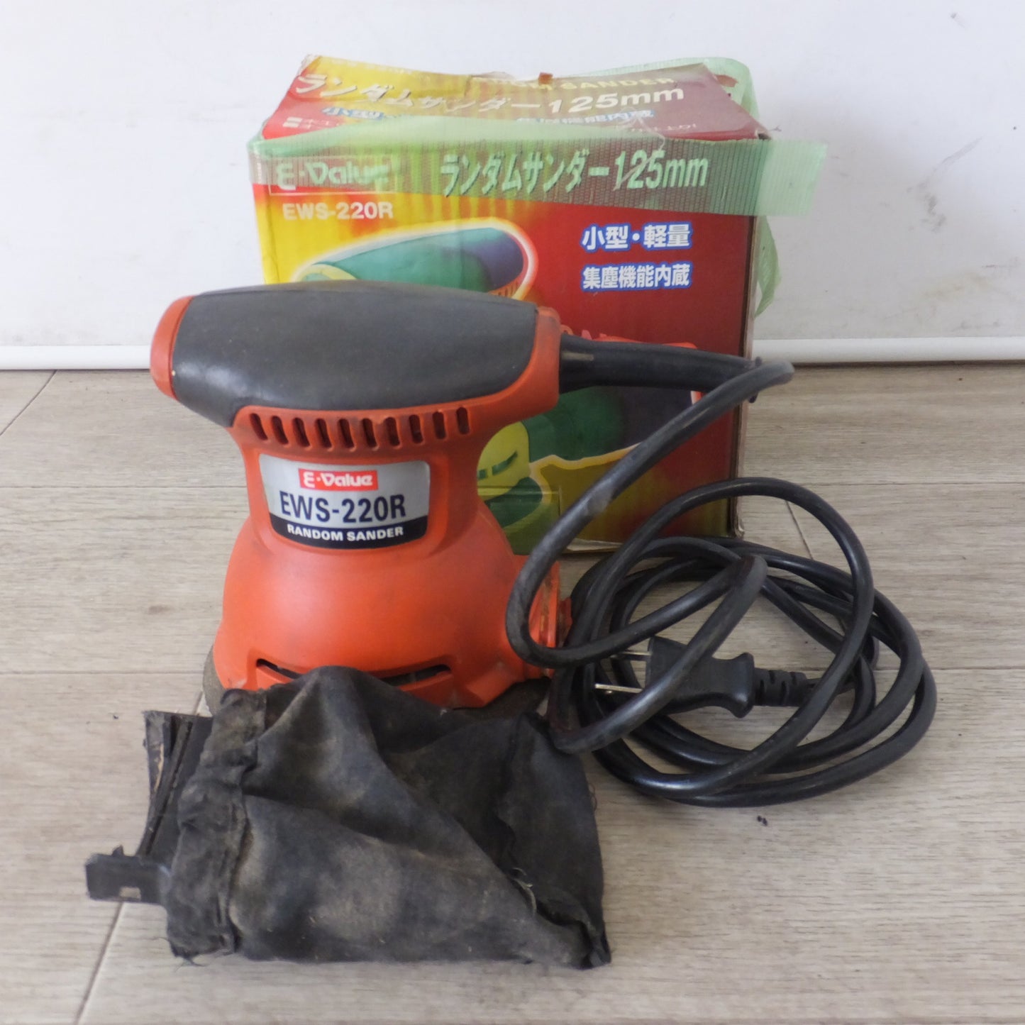 [送料無料] ★藤原産業 E-Value ランダムサンダー 125mm EWS-220W　100V 50/60Hz 220W★