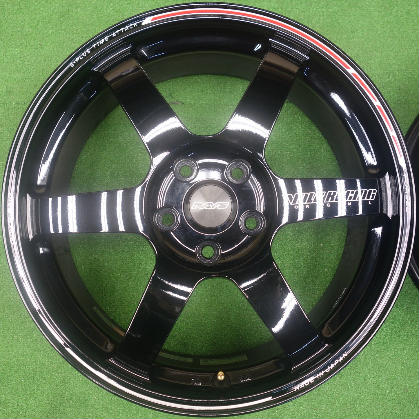 キレイ★RAYS TE37SAGA S-plus TIME ATTACK 18インチ ホイール レイズ 18×7.5J PCD114.3/5H★6041003KTホ