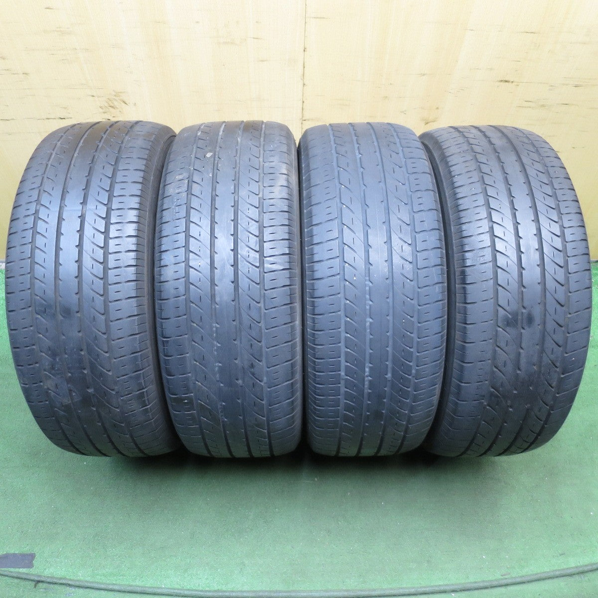*送料無料* 4本価格★トヨタ 30系 アルファード ヴェルファイア 純正 ハイグロス 235/50R18 トーヨー トランパス R30 PCD114.3/5H★4041604クノ