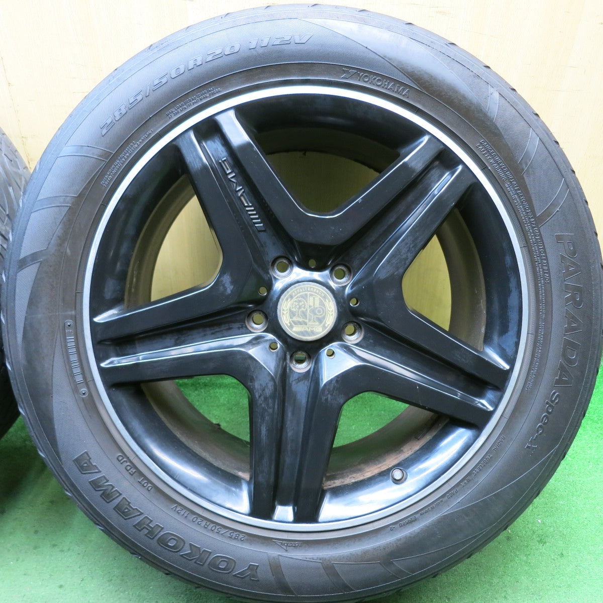 4本価格★ベンツ W463 G65 純正 AMG 285/50R20 ヨコハマ PARADA Spec-X 20インチ PCD130/5H★5080303HAノ