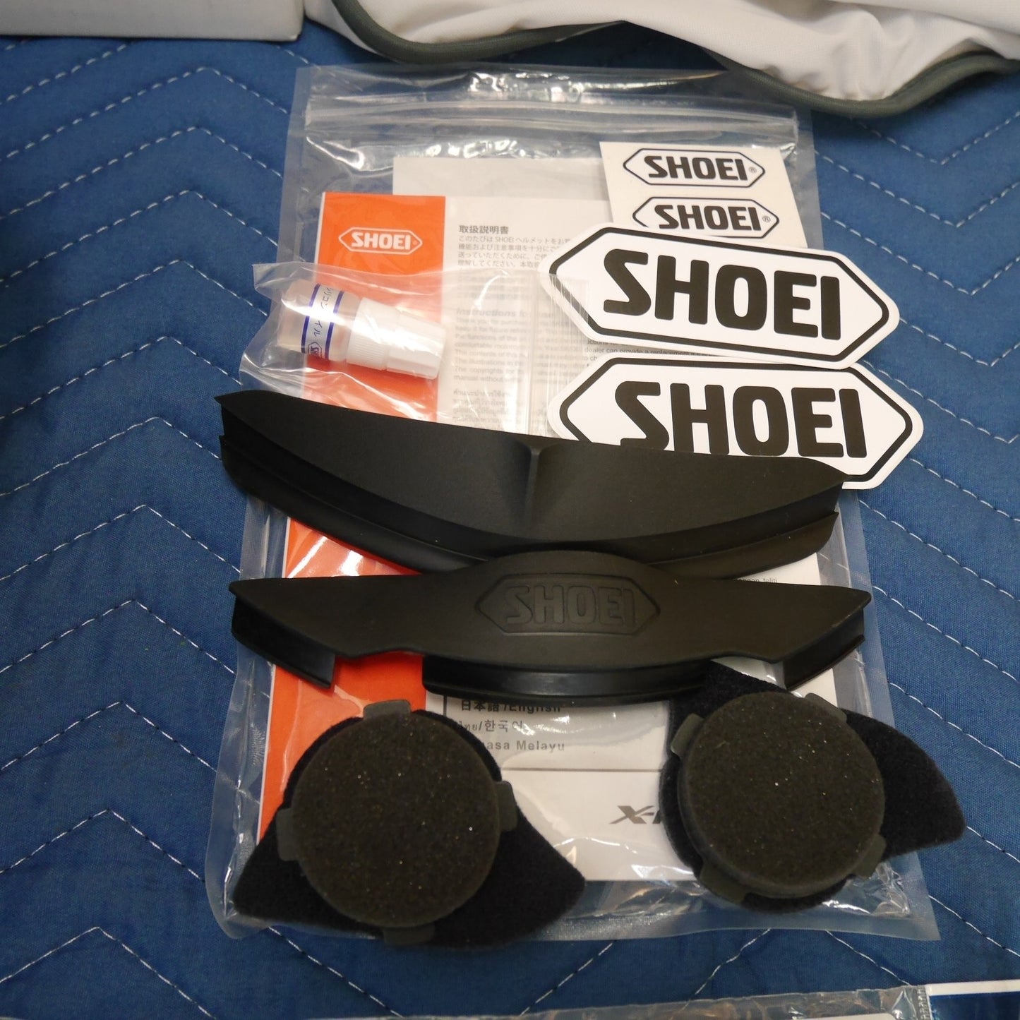 [送料無料] キレイ！セット☆SHOEI フルフェイス ヘルメット X-Fifteen XLサイズ インカム Cardo PACKTALK EDGE ショウエイ レース レーシング☆