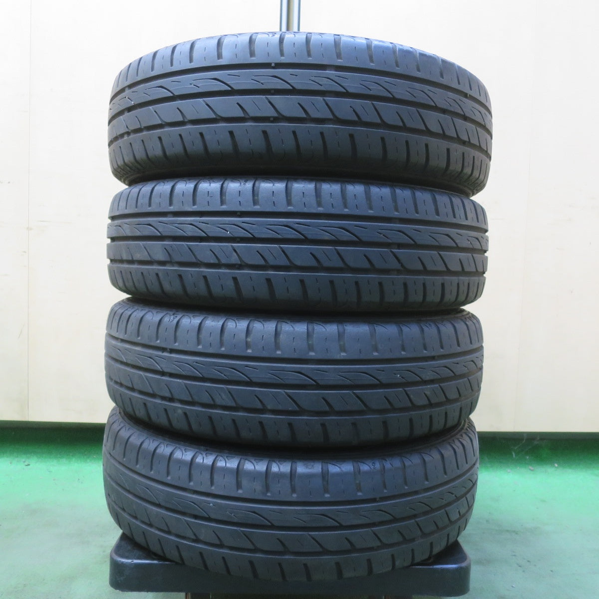 4本価格◎スズキ MK32S スペーシア カスタム 純正 155/65R14 バイキング CITYTECHⅡ 14インチ PCD100/4H◎6072801イノ