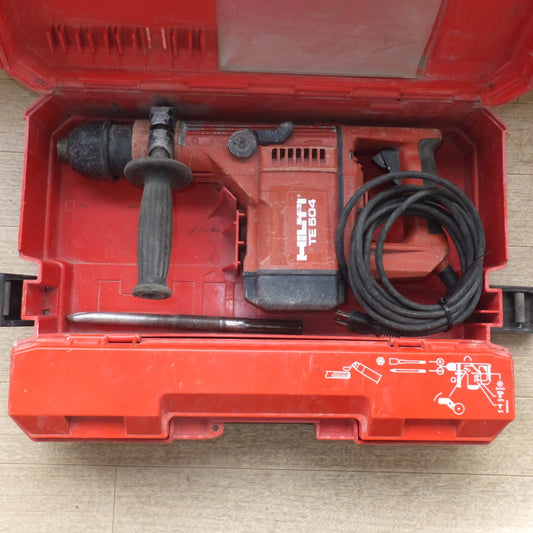 [送料無料] ★ヒルティ HILTI ハンマードリル TE504　900W 9.6A 100V～ 50-60Hz★