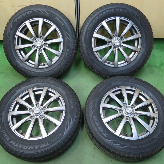 キレイ★スタッドレス 215/65R16 トーヨー ウインター トランパス MK4α ZACK JP-110 MONZA ザック 16インチ PCD114.3/5H★5071002TTス