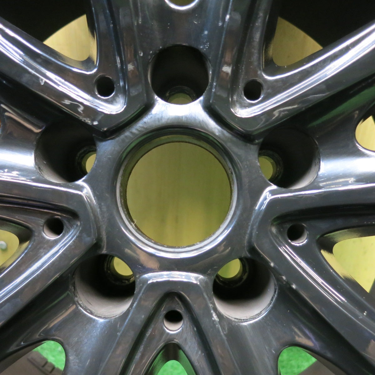 バリ溝！9分◎BMW 等 MAK FAHR 225/55R17 スタッドレス ブリヂストン ブリザック VRX2 マック ファー 17インチ PCD112/5H◎6100806HAス